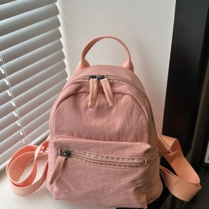 Sacs à dos en toile pour enfants, sac à dos de voyage, sacs d'école de rangement, sacs à dos mignons pour mère et fille, garçon et femme