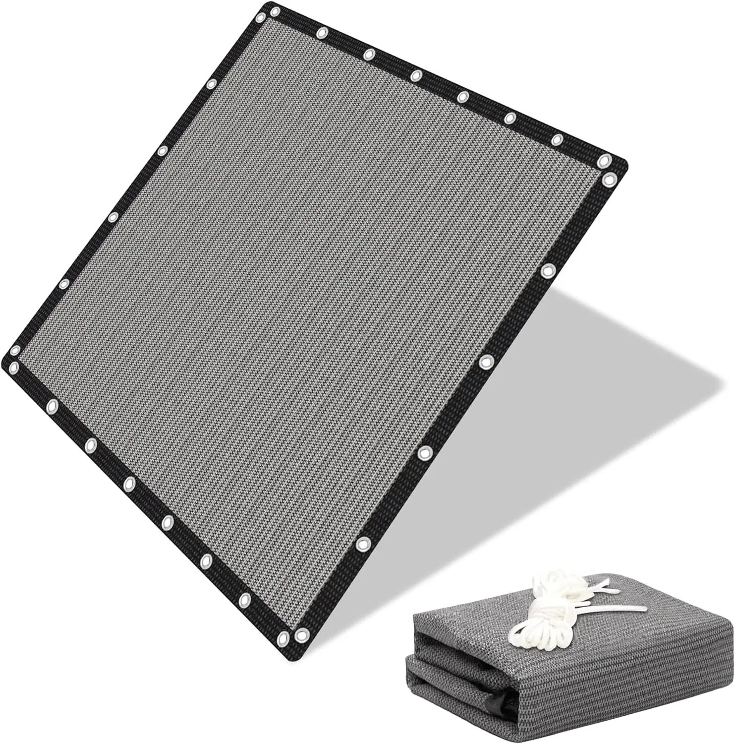 

Ткань для затенения 90% с прорезями для крепления, для патио, сада, перголы, 10x14 футов