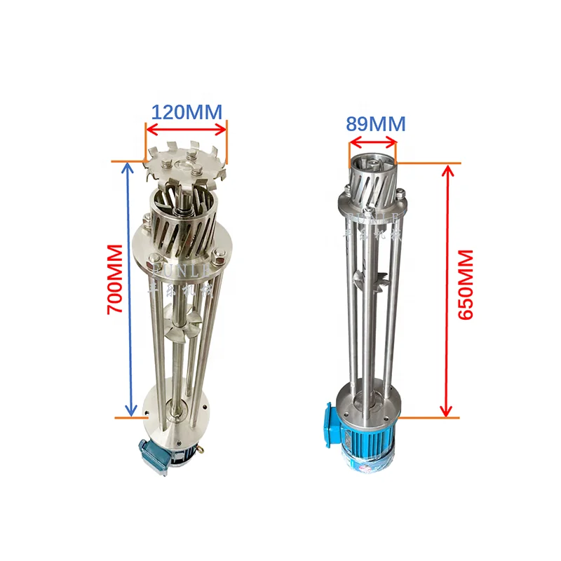 Hot sales Stainless steel high shear emulsifier mixer homogenizer for cosmeti cream