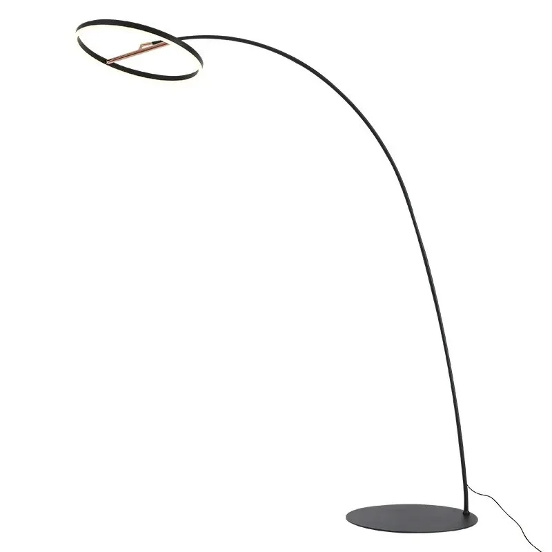 

Minimal light luxury fishing lamp, living room sofa vertical lamp, bedroom study, floor lamp