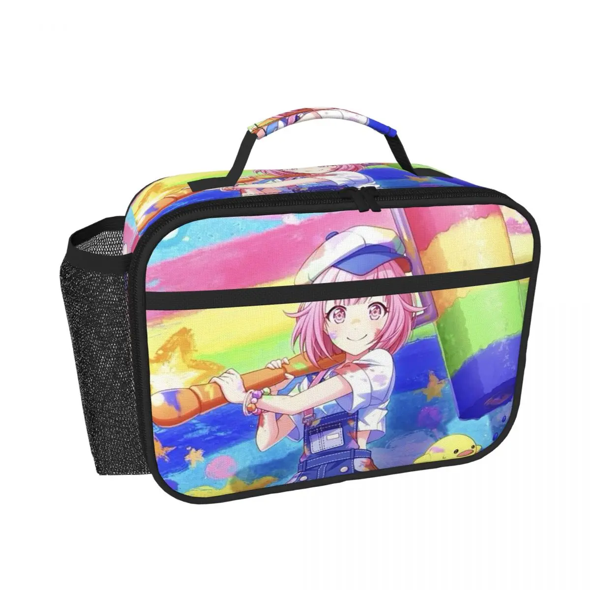 Emu Otori Wonderhoy Stamp Insulated Lunch Bag for Women Children Leakproof Food Boxes Thermal Lunch Box Tote