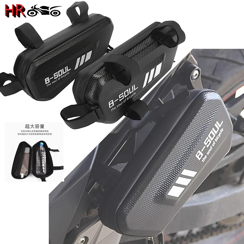 2025 nuevo para Super Soco CPx CUmini CUx TC 50 TSX MAX 150 Tc50 Scooter Universal motocicleta triángulo impermeable bolsa lateral