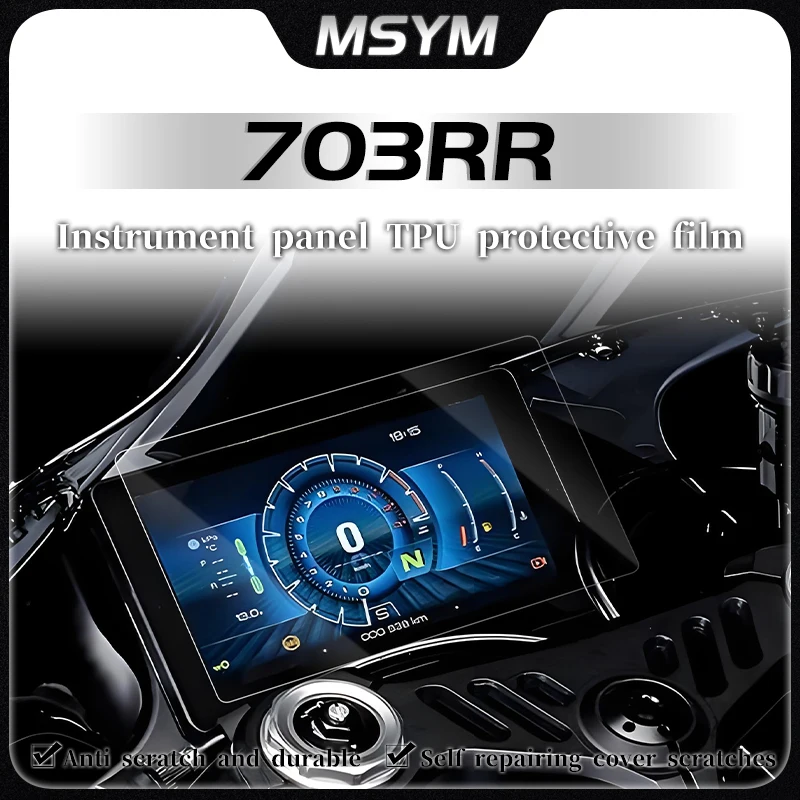 

Motorcycle Accessories Cluster Scratch Protection Film Screen Protector For ZONTES 703RR 703 RR 703rr 2024