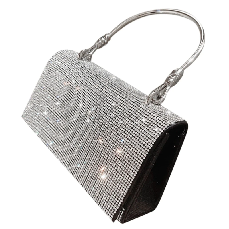 

Shiny Clutch Handbag for Women Glitter Chain Shoulder Bag Banquet Evening Bag