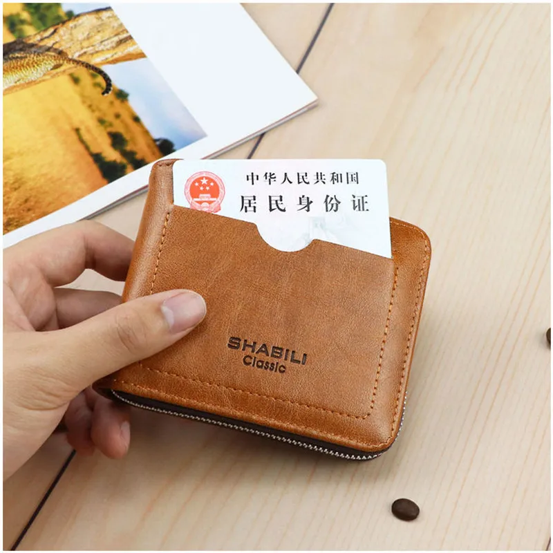 

2024 New Card Wallet Short Classic Fashion Casual Wallet Multifunctional Large Capacity Small Card Holder