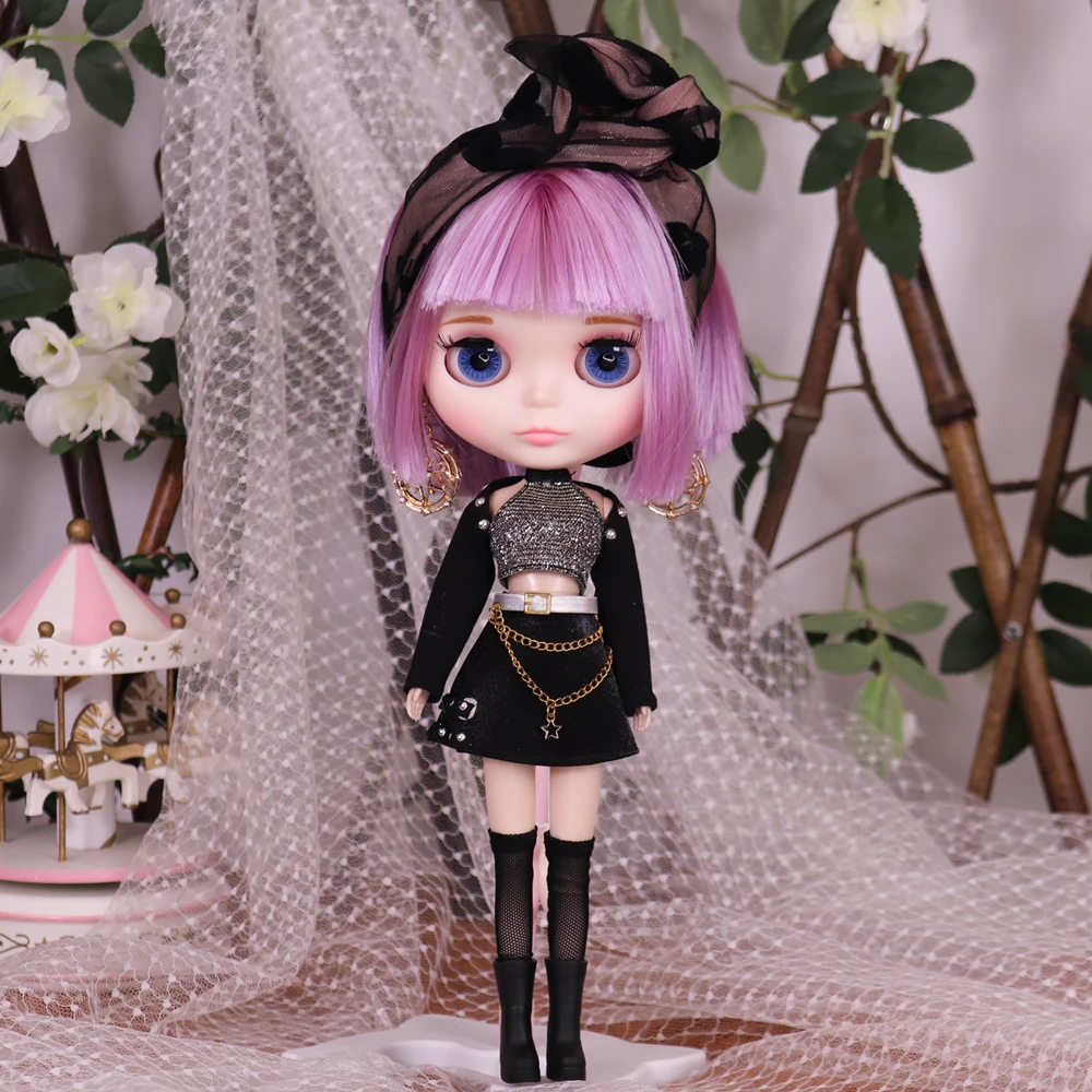 ICY DBS 블라이스 인형 화이트 스킨 매트 페이스 노멀 바디 네오 1/6 BJD Ob24 애니메이션 소녀 장난감
