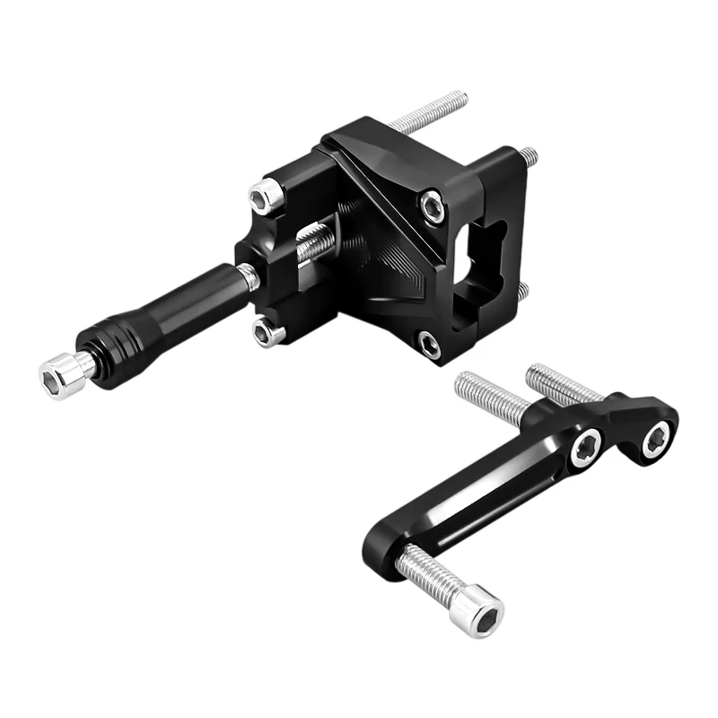 

Motorcycle Steering Damper Stabilizer Bracket Mounting kit Accessories For Kawasaki Ninja 300 NINJA300 EX300 2013-2017 2014 2015