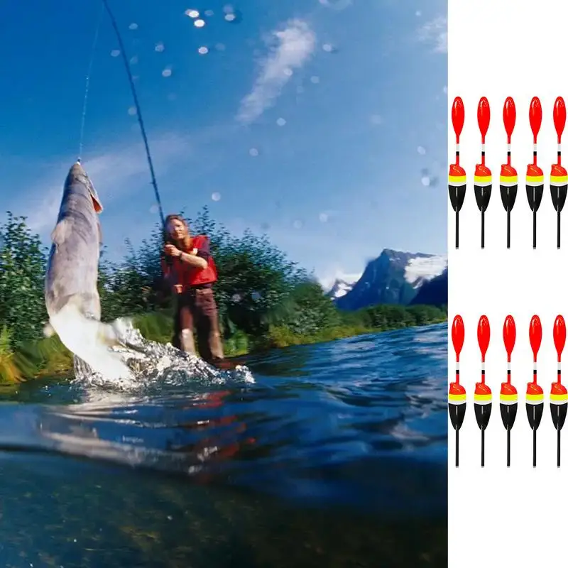 5pcs New Long-range Fishing Float European Style Library Fishing Vertical Fishing Sea Pole Fishing Accessory For outdoor Fishing