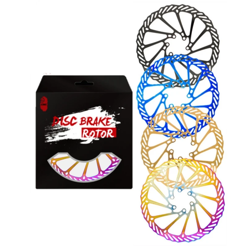 Chooee Bike Accessories Bicycle Disc Brake Rotors 160mm 180mm 203mm Steel MTB Road Cycling Disk  Brake Rotor