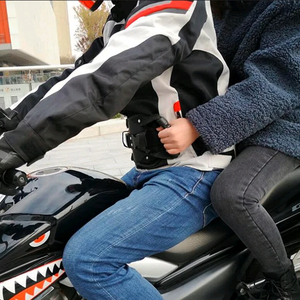 Ceinture de sécurité universelle pour moto et Scooters, poignée de passager pour siège arrière, sangle antidérapante, sangle de siège de moto pour enfants