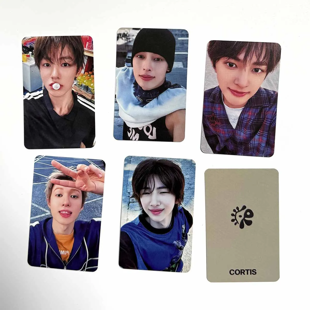 بطاقة Kpop CORTIS الخاصة GS25 BEATROAD CHOOM.A بطاقة مزدوجة الجوانب لفيلم مشرق بطاقة لومو مجموعة المشجعين جيمس مارتن كيونهو