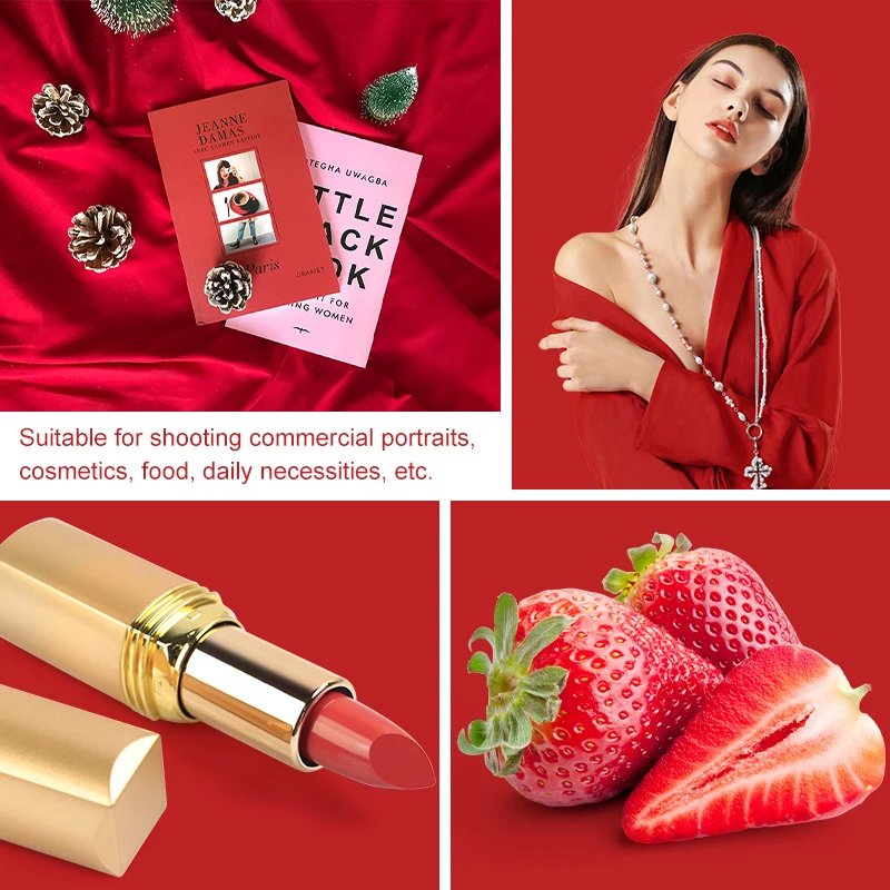 Fotografia prop cor sólida pano de fundo absorvente de luz para natureza morta retrato estúdio foto pano de fundo branco preto vermelho azul