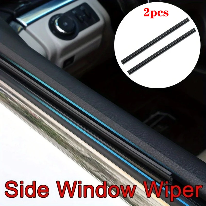 Universal Car Side Window Wipers Multifunctional Side Windows Windscreen Water Fog Removing Rubber Wiper Window Cleaning Tools