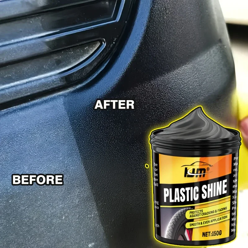 150ml plastic and rubber repair paste, used for car scratch, tire flash and internal renewal, anti-aging and anti fading