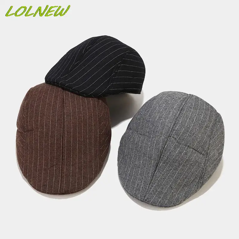 Spring British Style Plaid Berets Hat Color Newsboy Caps Hats Driving Cap Summer Peaky Blinder for Men Women