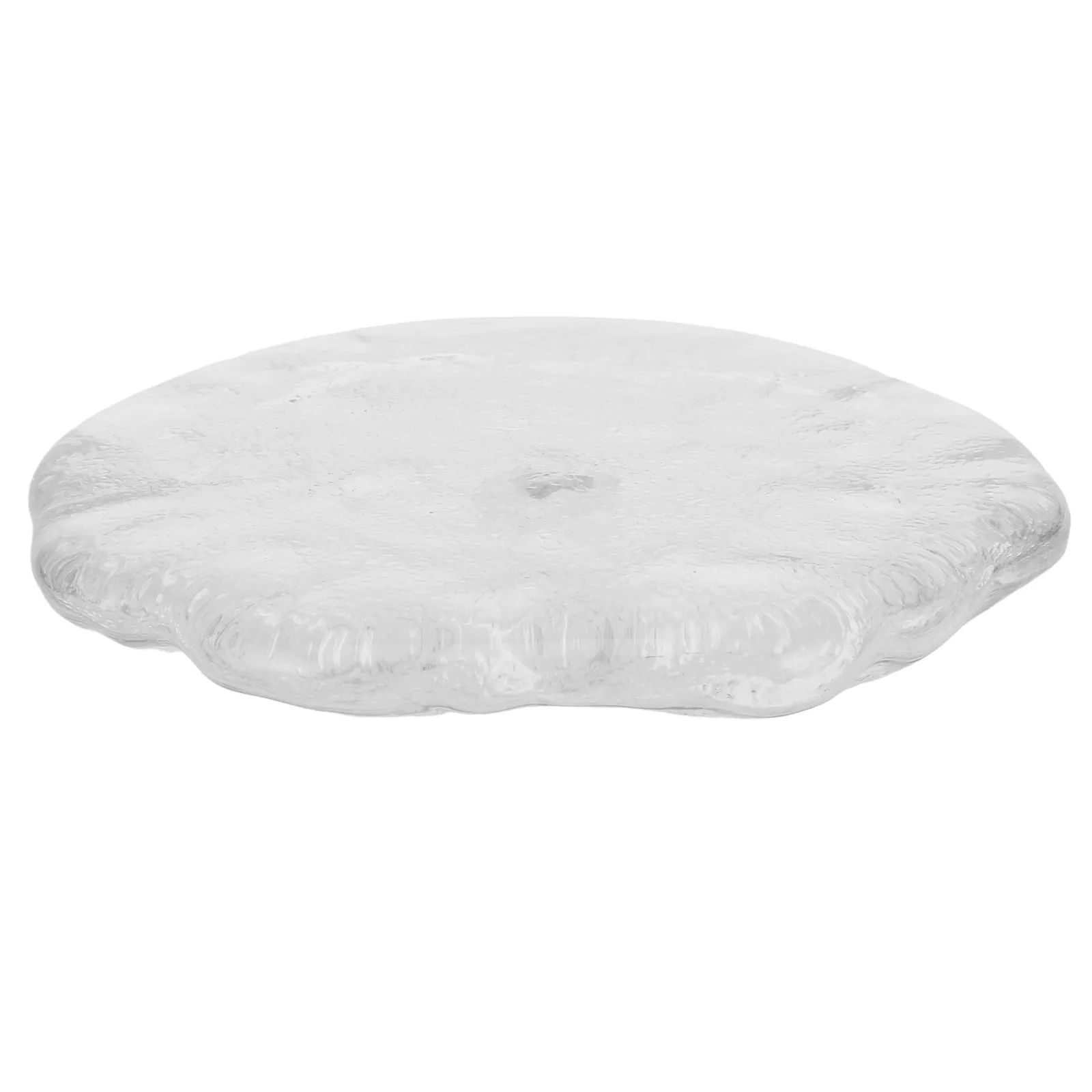 

Прозрачная стеклянная палитра для дизайна ногтей, высокопрозрачная емкость для смешивания цветов, профессиональный маникюрный инструмент, декоративный аксессуар