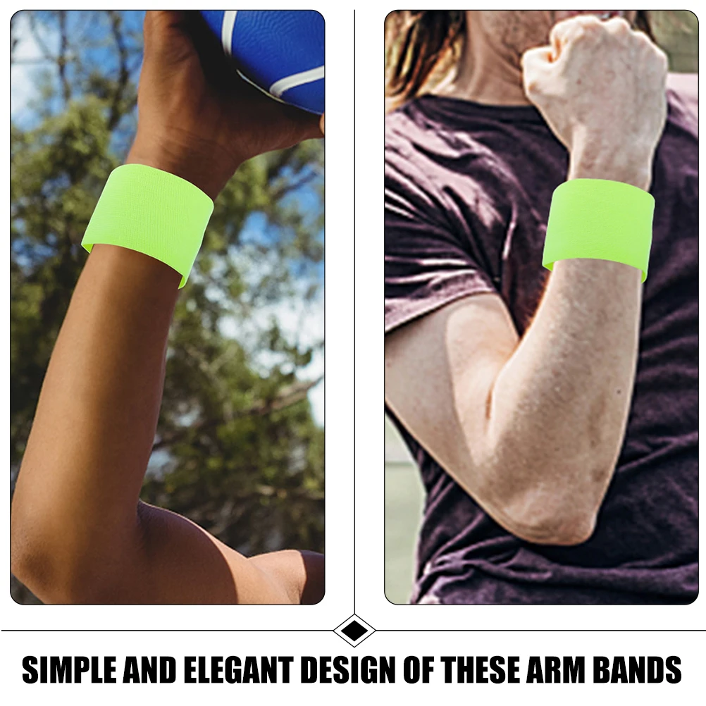 

10pcs Anti Kids Sports Soccer Captains Adjustable Armb s Armb Nylon Adjustable Elastic Armb s For Captains Arm B