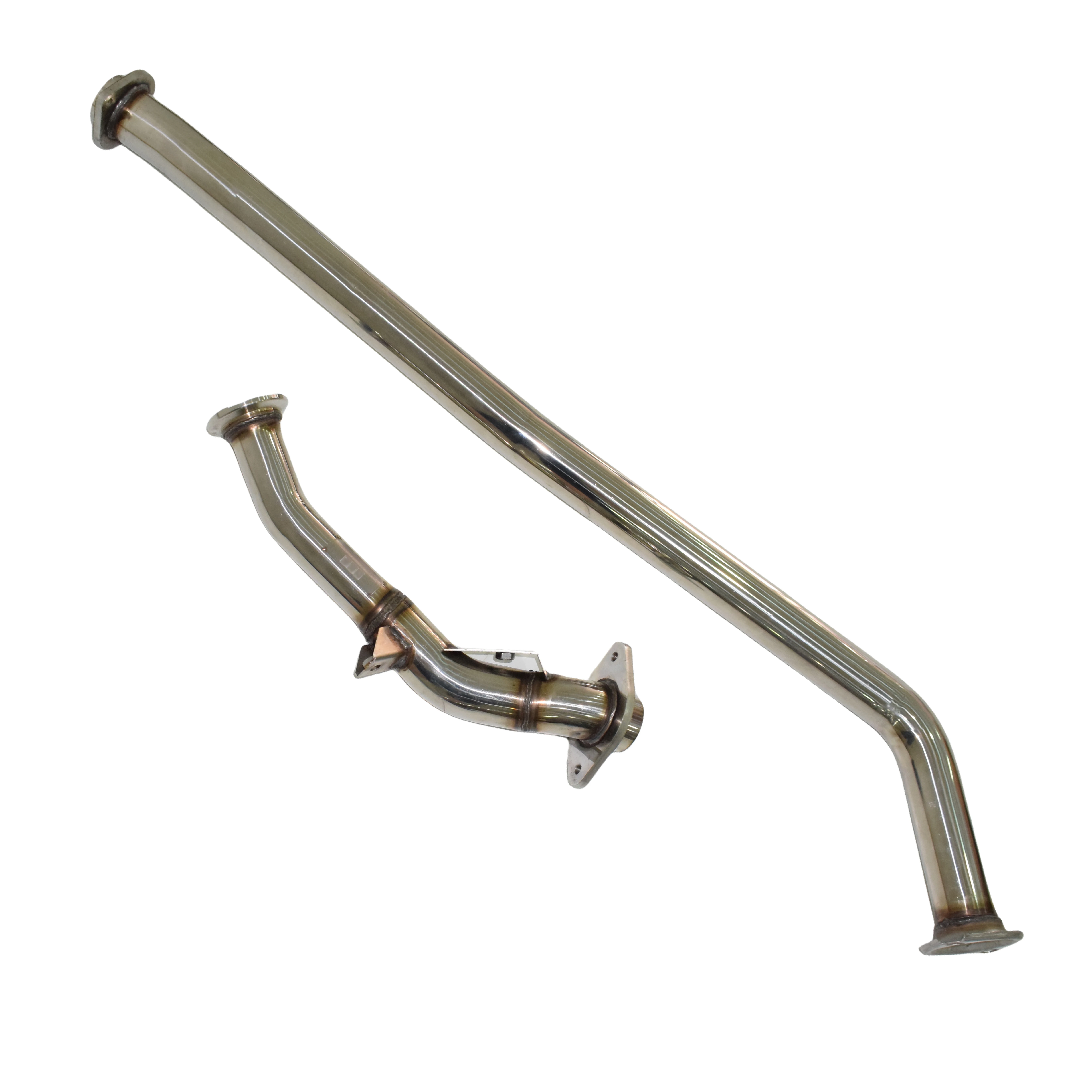 عادم خلفي للقطط لـ HKS Toyota Hilux Revo Side Twin ألياف الكربون المزدوج الذيل تلميح كاتم صوت أنبوب العادم نظام عادم الأداء