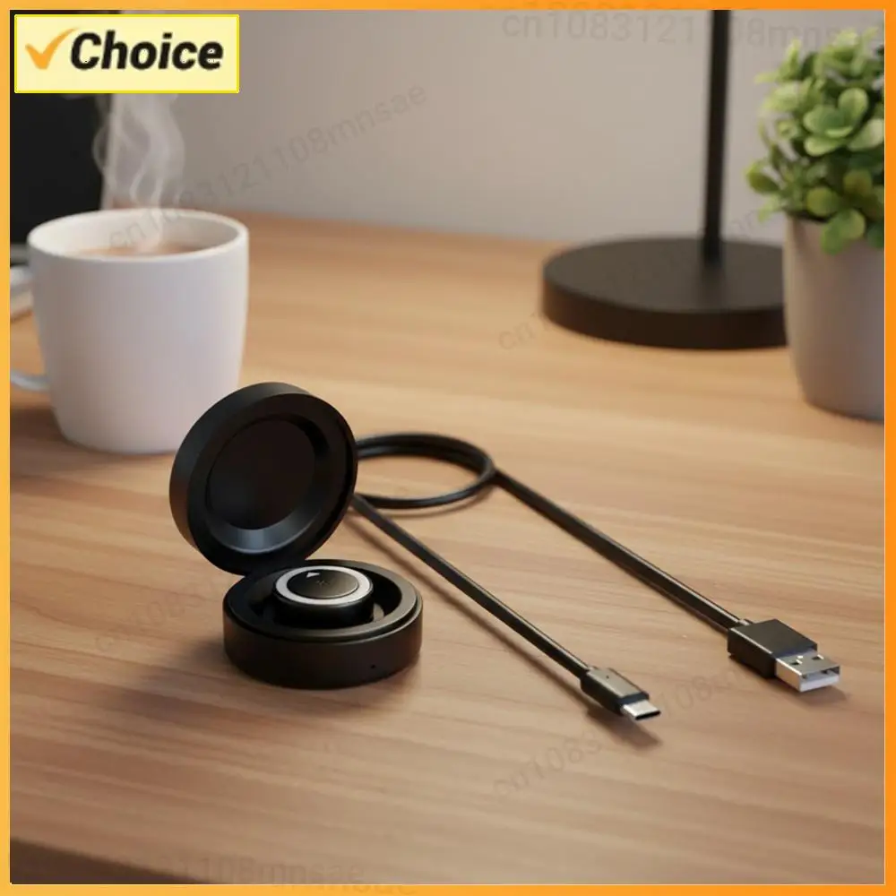 

Совместимая зарядная станция для Oura Ring Gen 4, портативная безопасная зарядная док-станция с кабелем USB-C для умного кольца