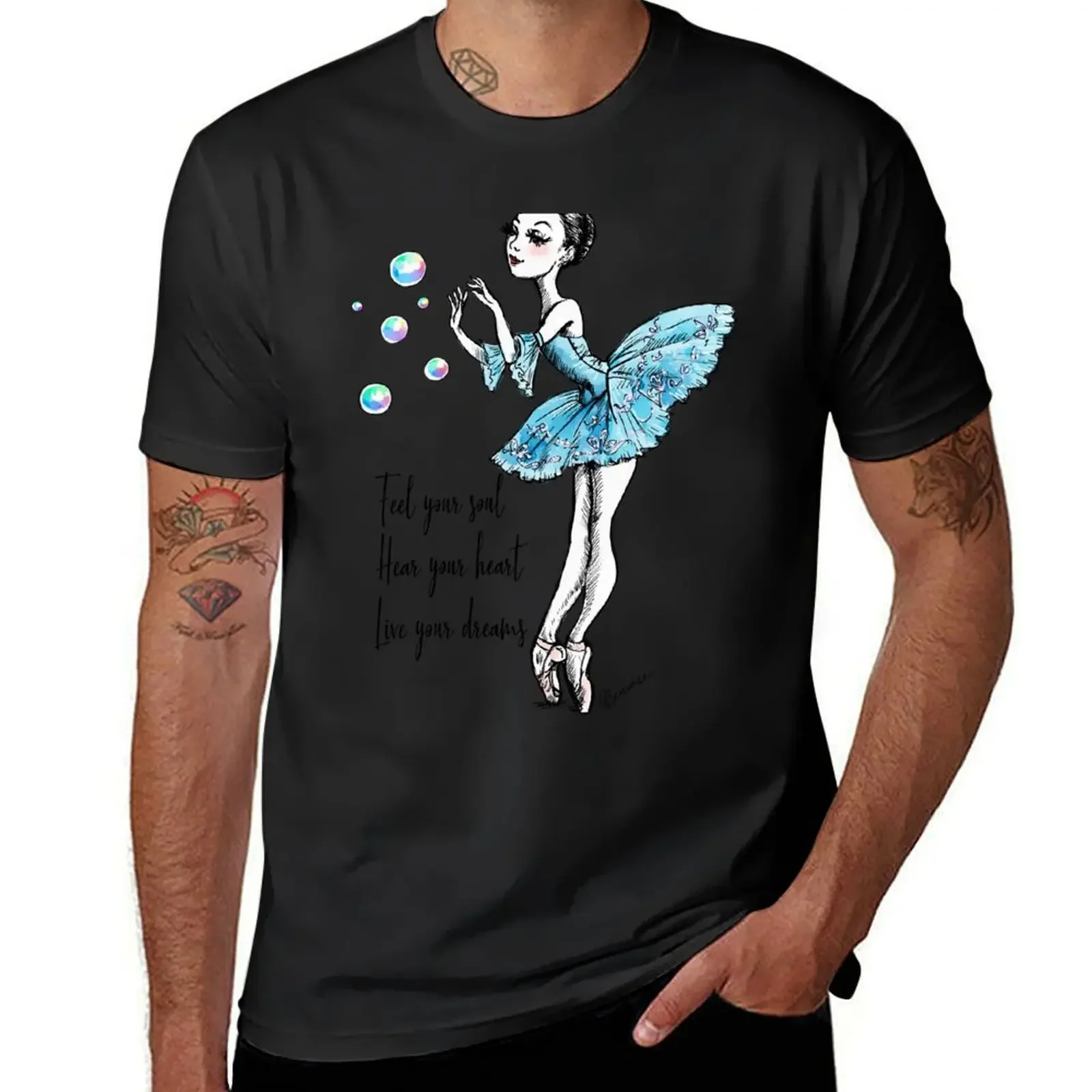 

Live your Ballerina Dreams! T-Shirt affliction shirts for a boy designer t shirt men