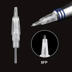5PCS Microneedles Disposable Screw Needle Cartridge For Premium Charmant Permanent Tattoo Machine 1P 1D 2P 3P 3FP 5P 5FP 7FP 7P