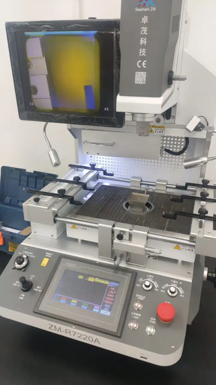 LYBGA ZM-R7220A BGA Rework ‌Solder with Optical Alignment Upgraded Version Reflow Station PCB Chip IC Repairing Chip Reballing