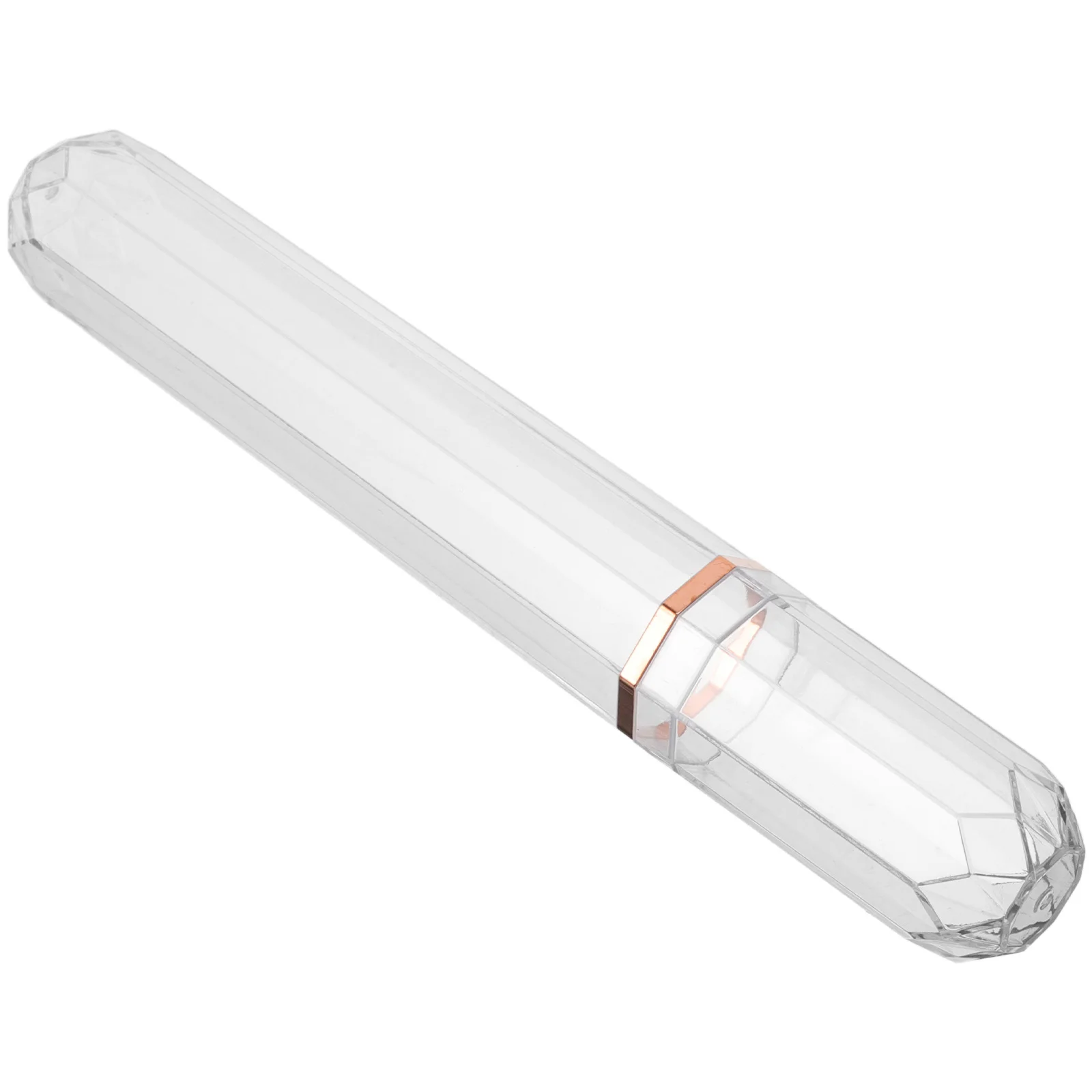 

Cigar Tube Clear Acrylic Portable Waterproof Humidity Control Travel Case For Cigarettes Protection Transparent Storage
