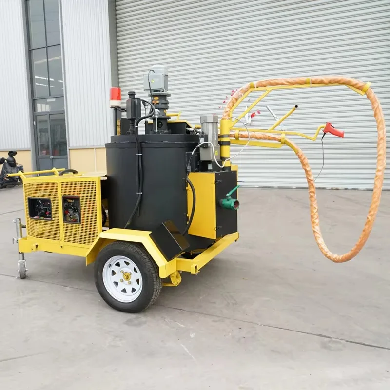 

Машина для герметизации трещин в асфальте 200 л, оборудование для заполнения и ремонта дорожных покрытий, инструмент для устранения дефектов, плавильный аппарат для герметика