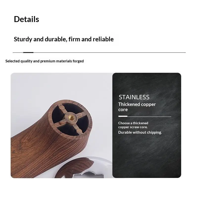 Standable Pot Lid Handle Heat Resistant,Stainless Steel Base For Home Kitchen Daily Cooking Use