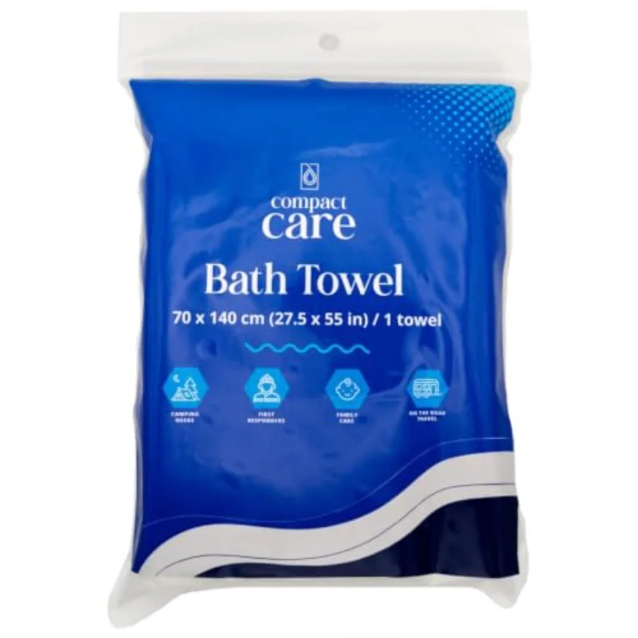 Soft Quick Dry Disposable Bath Towels 3 Pack