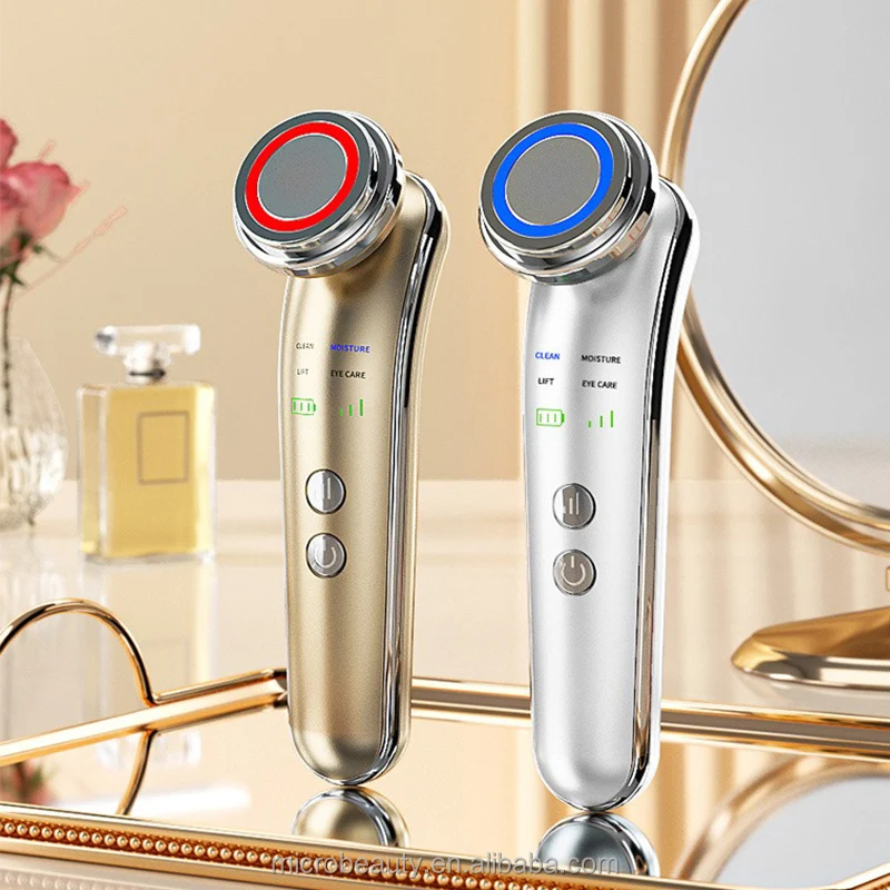جهاز تدليك محمول لرفع الوجه والرقبة من درجة صالون التجميل للتنظيف العميق والعناية بالبشرة مع تقنية الاهتزاز #3