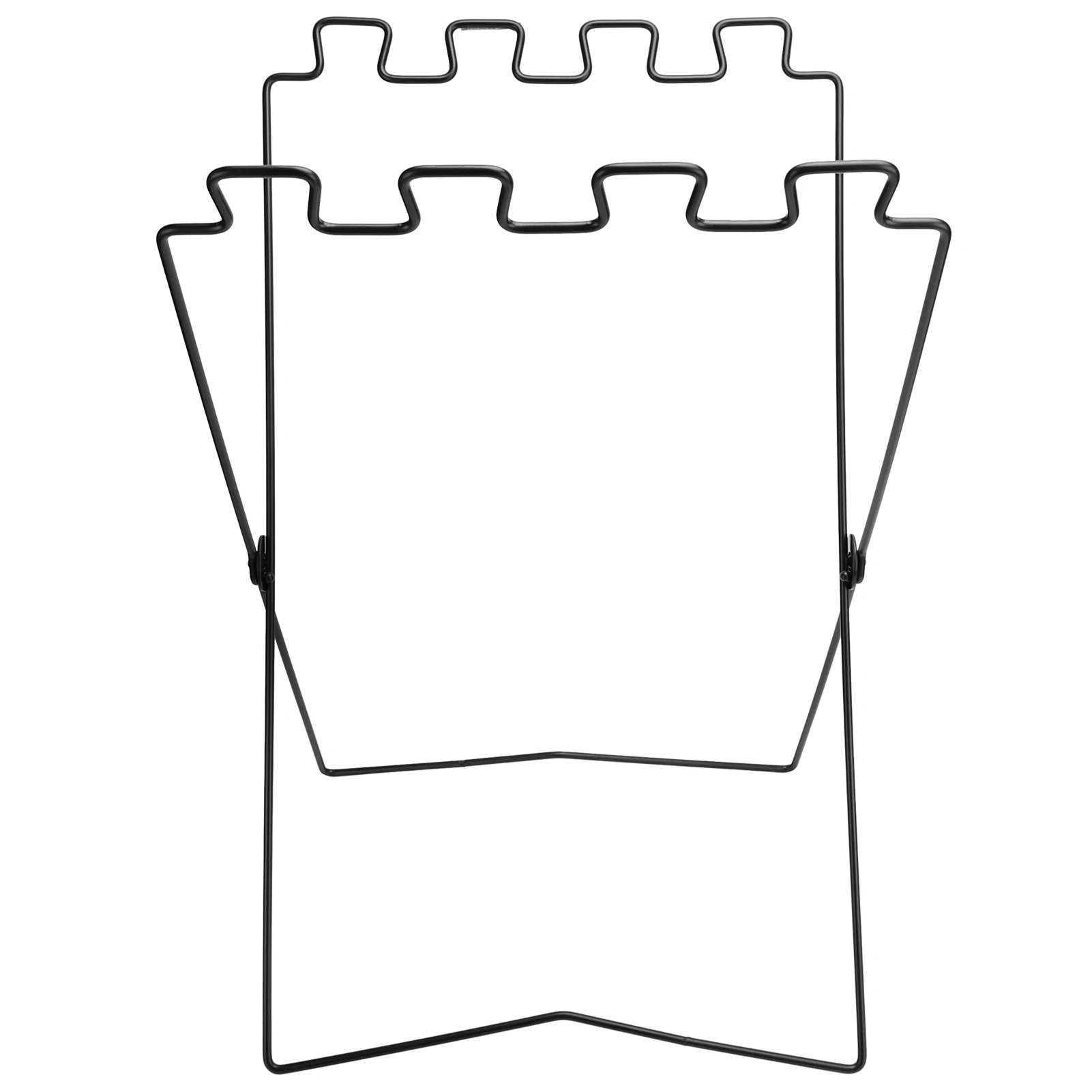 BBQ Picnic Portable Trash Bag Rack Environmental  Iron Wire Folding Shelf Iron Wire Folding Shelf