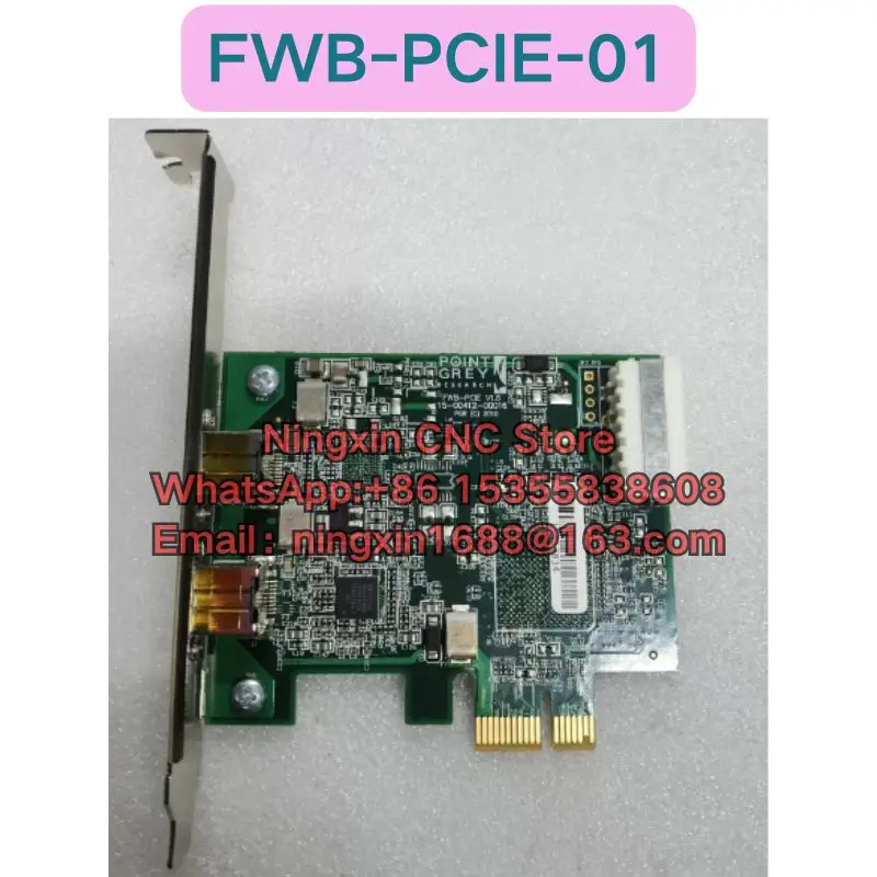 Second-hand FWB-PCIE-01 Image acquisition card Functional test OK Fast delivery