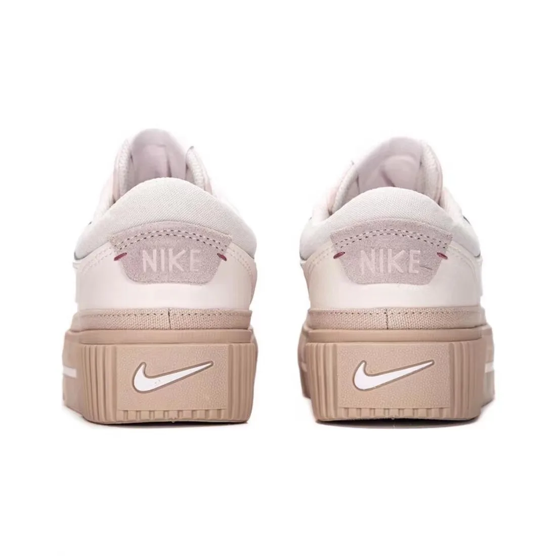 NIKE COURT LEGACY LIFT Damskie buty na co dzień gruba podeszwa zwiększa modę retro buty deskorolkowe buty sportowe