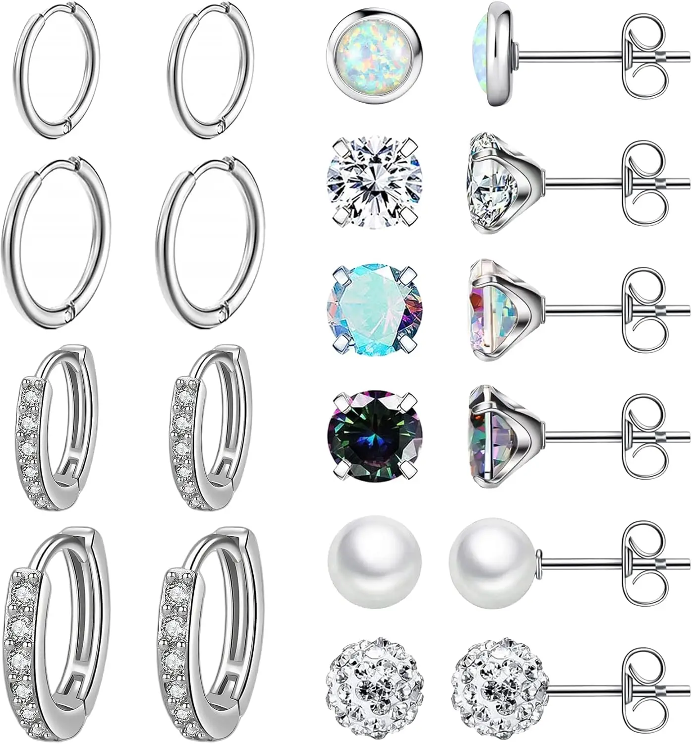 10 Pairs Stainless …