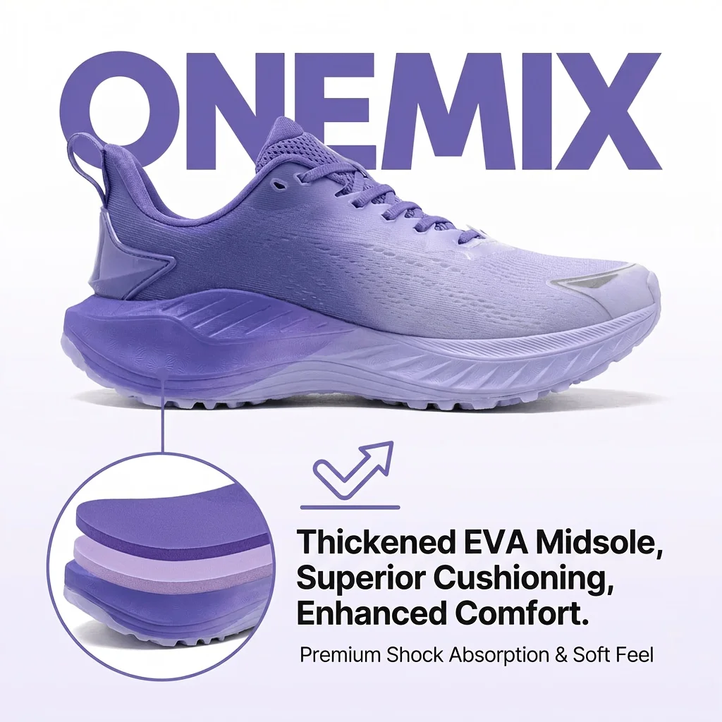 

[Sneakers] Cushioned Rebound Stability Support Running Shoes, Professional Outdoor Training Footwear for Ultra-Slow Jogging, Beg