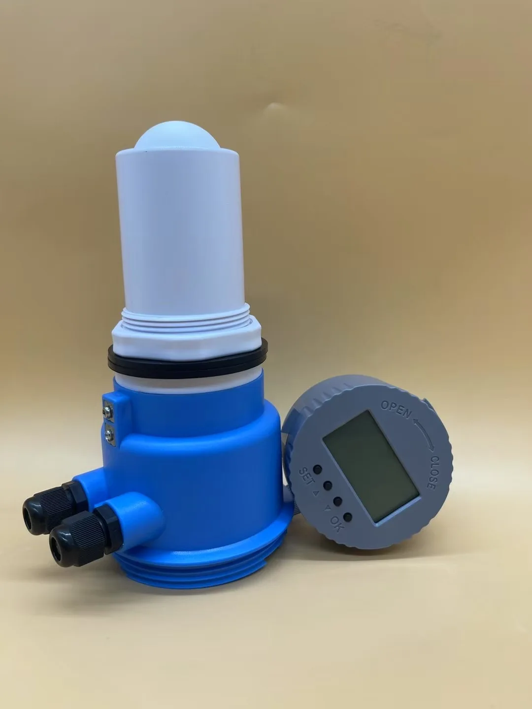 Open Channel Irrigation Sewage River Current Speed Meter radar Water Flow non contact Velocity Sensor