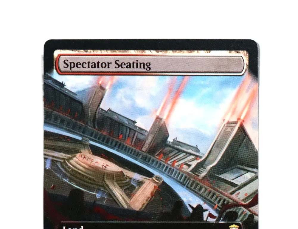 

Spectator Seating Holo/Foil TCG Magical Proxy Cards Game Quality Proxy Gathering Board Playing Game Trading Cards Proxy