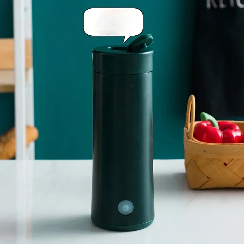 

220 В портативный электрический чайник для бутылки с горячей водой, дорожный горшок, нагревательная чашка для здоровья, маленькая мини-чашка для воды из нержавеющей стали, триммеры, перфори