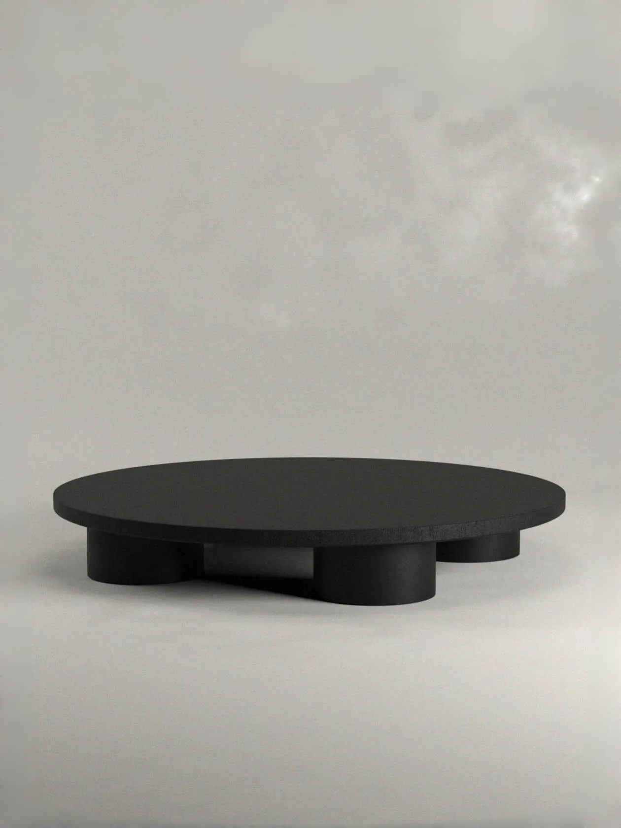 Solid wood coffee retro living room home dining table round coffee small apartment creative tea table
