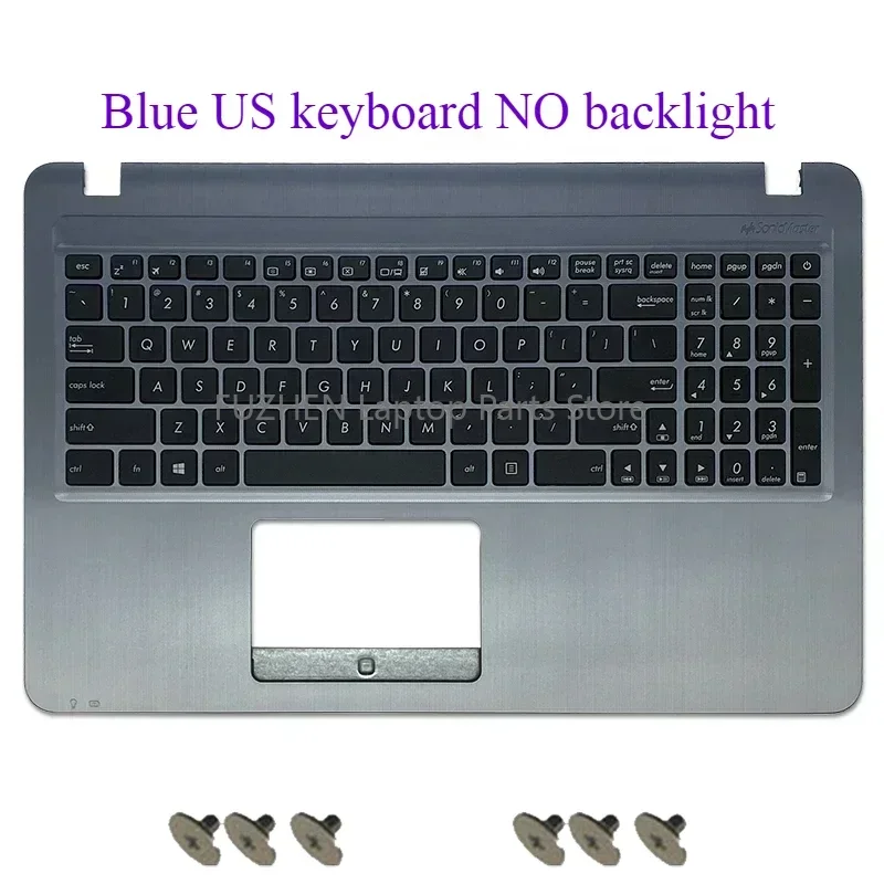 For X540L F540U C520U A540U FL5700U VM520U Laptop LCD Rear Cover/Front Frame/Palm Pad Keyboard/Bottom Cover/hinge