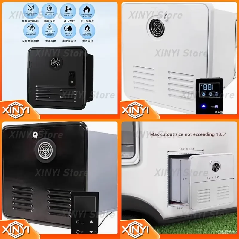 RV Tankless Gas Water Heater 55000 BTU for Propane Instant Hot Water Heater