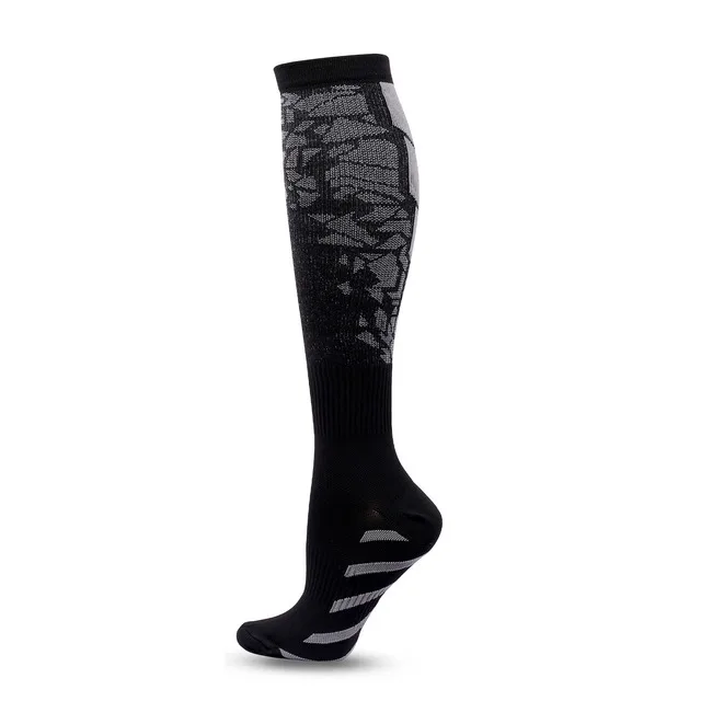 Chaussettes de compression en cuivre pour hommes et femmes, en surpoids, idéales pour la course, les soins infirmiers, la randonnée, la récupération, les chaussettes de vol