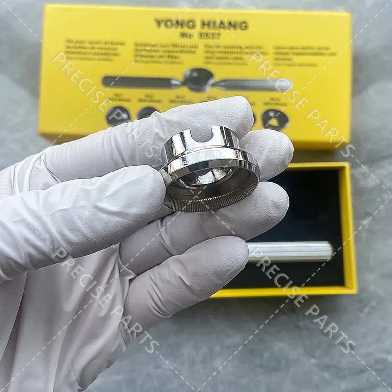 5537 With 6 Mold Parts, Watch Back Cover Opener Disassembly Kit Watch Wrench Manufacturer's Accessories Repair Tool Kit