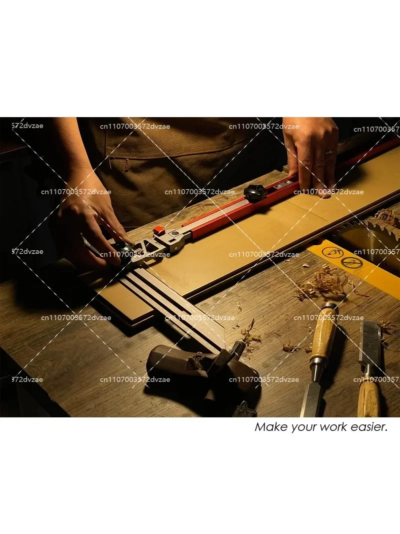 Aluminum Alloy Multi-Function Folding Ruler Stair Tread Gauge Home Tool