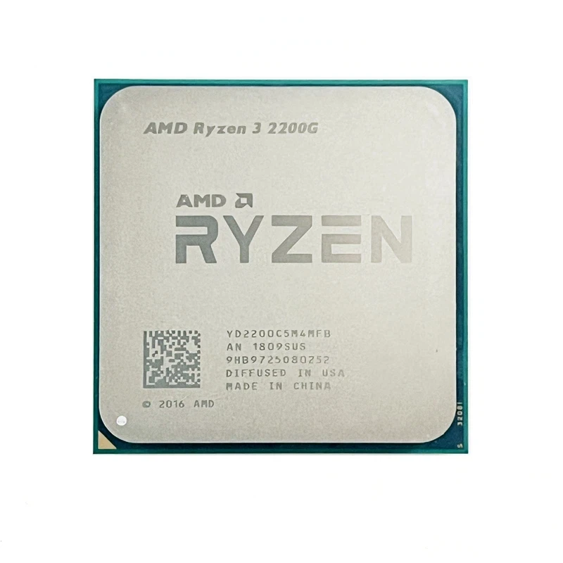 AM4 Processor AMD R3 2200G PRO 2200G Integrated Vega 8 Graphics 65W TDP Quad Core Chip For Mini ITX HTPC Office Workstation view 5