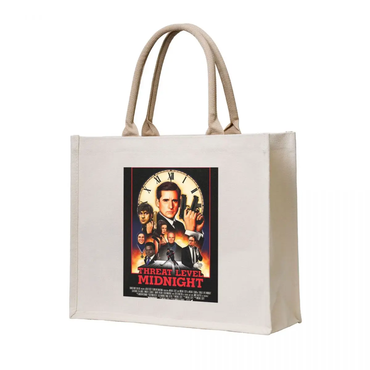 

Threat Level Midnight Tote Bag personalized tote bag Women's beach bags Handbags women