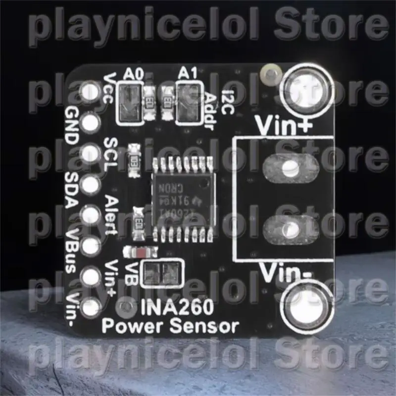 Módulo detecção INA260 integrado E8BA para medição precisa potência corrente corrente baixa