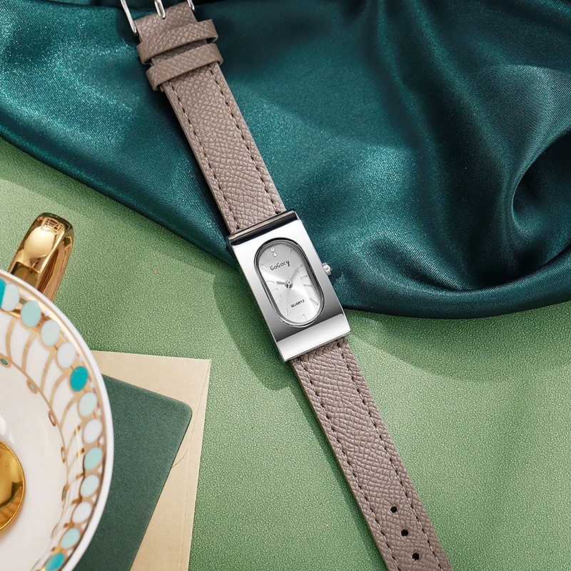 

Женские часы, модные повседневные кварцевые часы с ремешком для студентов