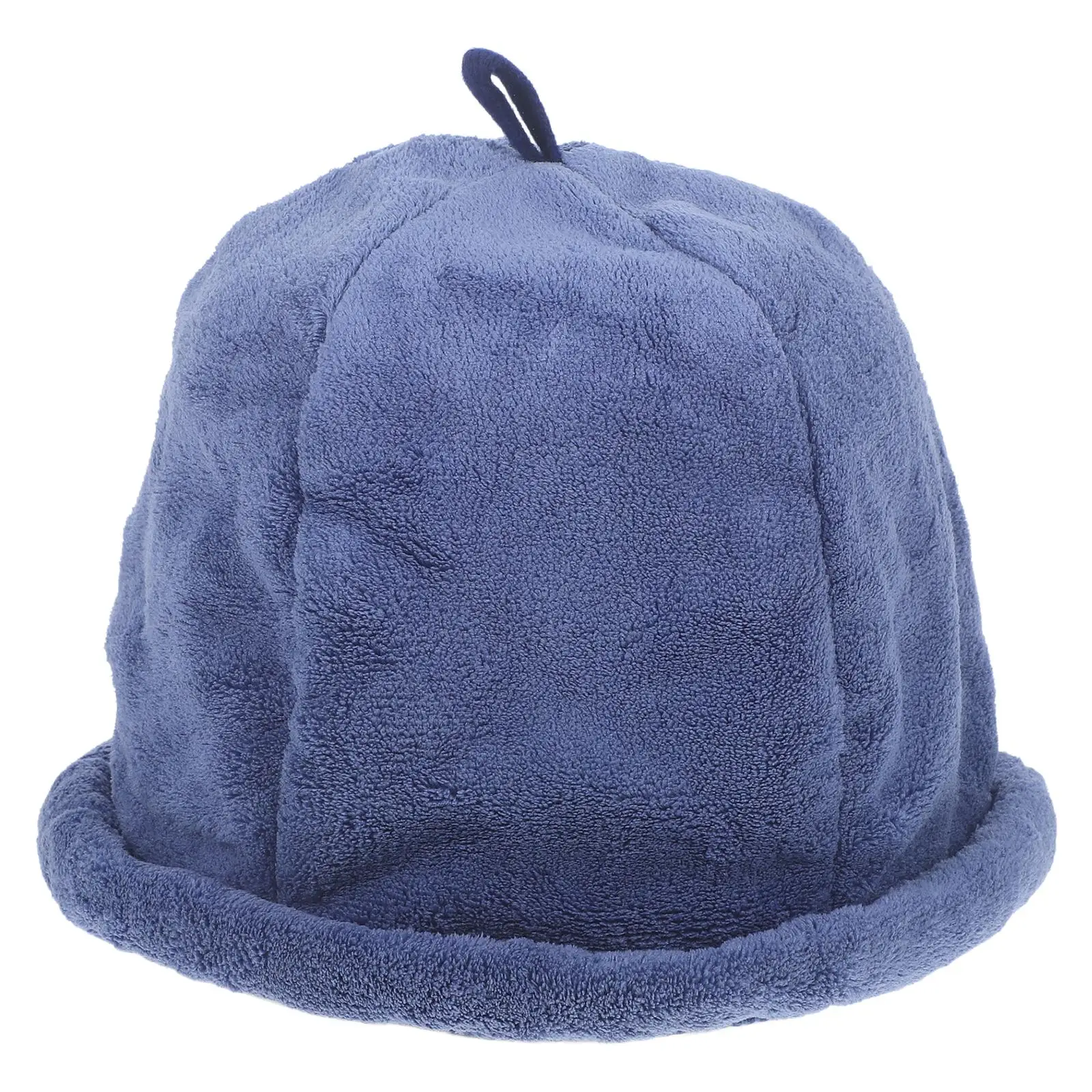 

Coral Fleece Sauna Hat Shower Cap Bath Hat for Men Women UV Protection Breathable Holes Soft Comfort Wide Brim Design Bathroom